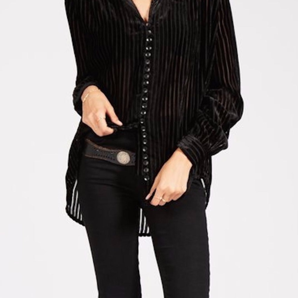 KNOT SISTERS Velvet Nina Blouse